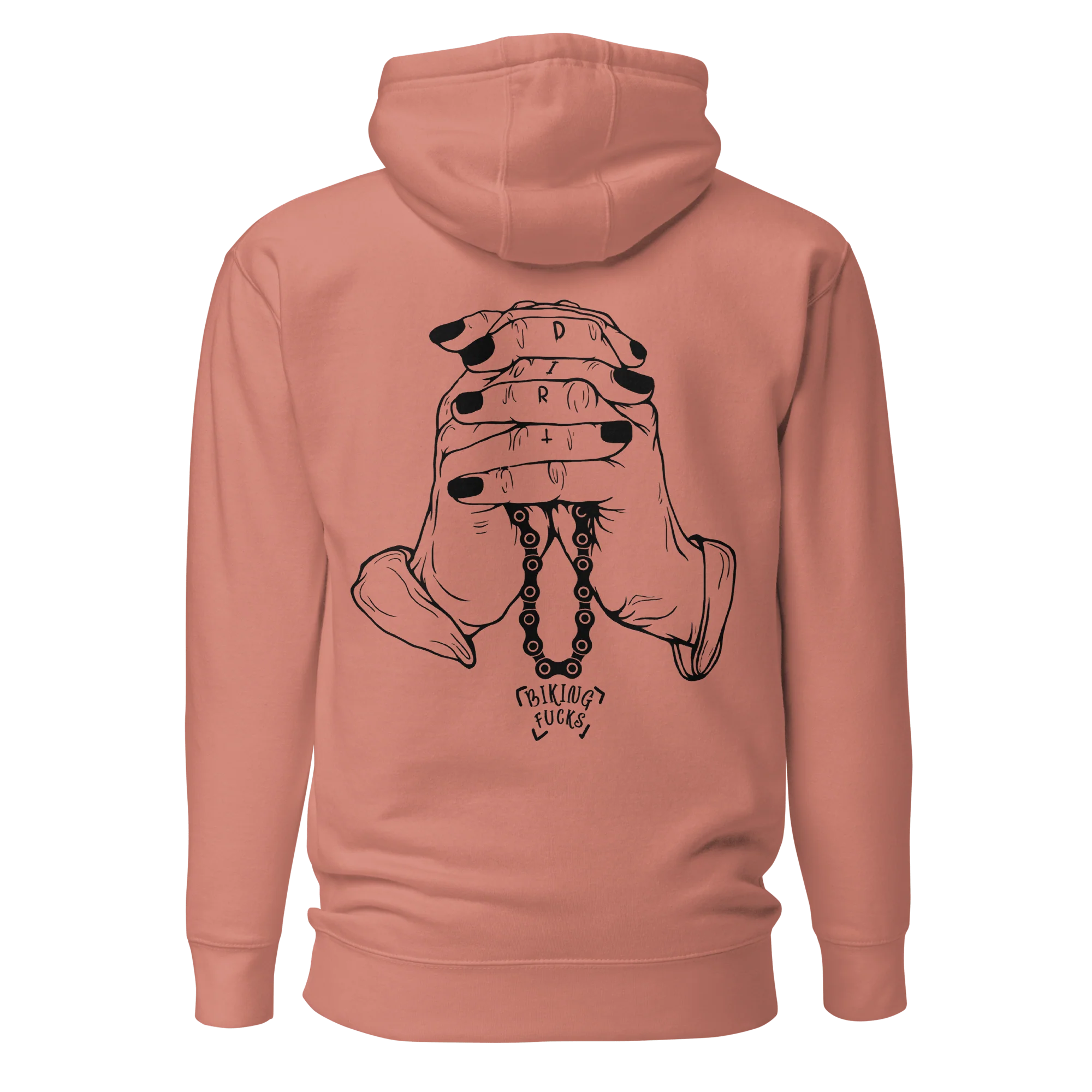 Biking Fucks Hoodie - Image 3