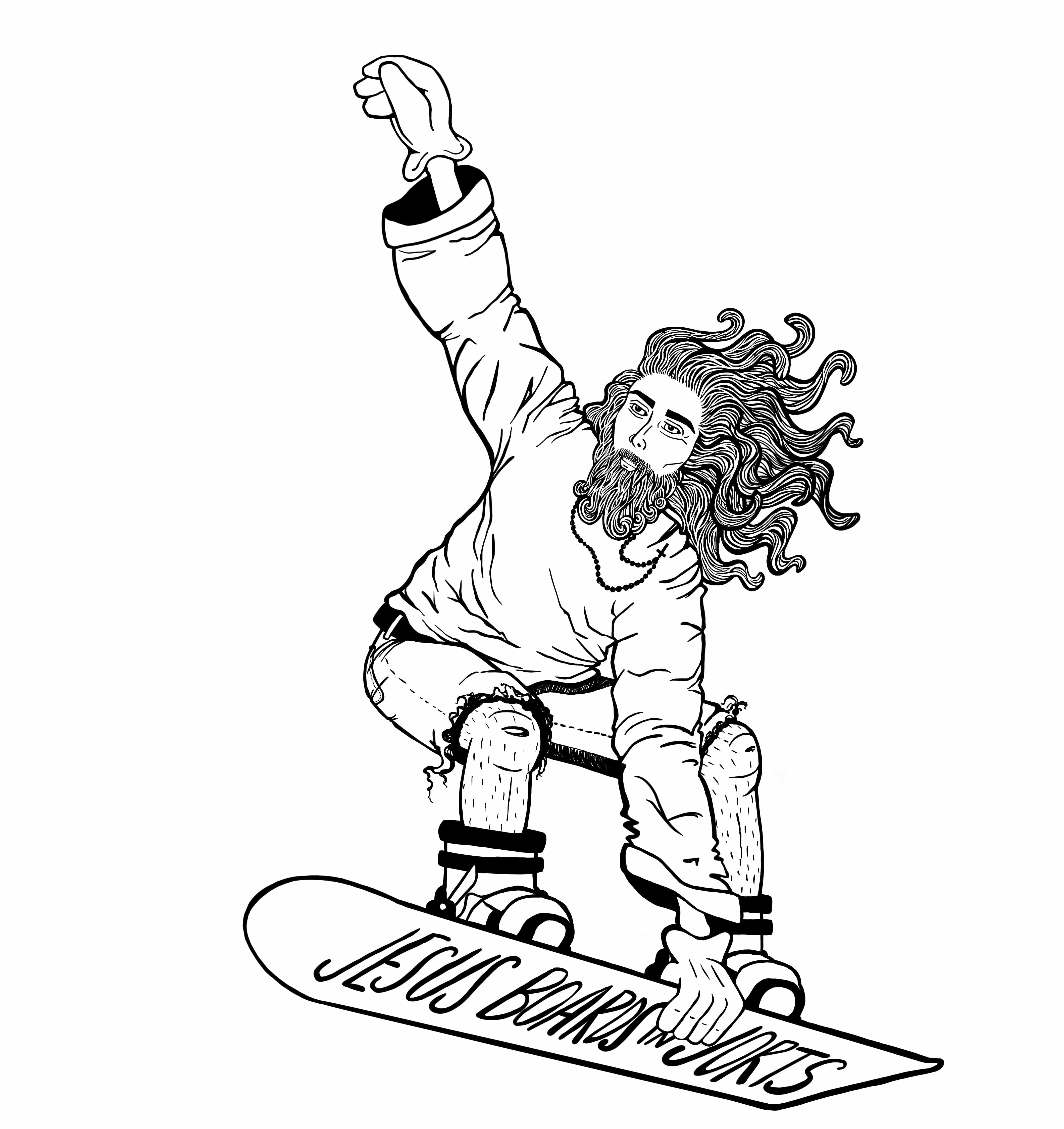 Boarding Fricks Hoodie - Image 5