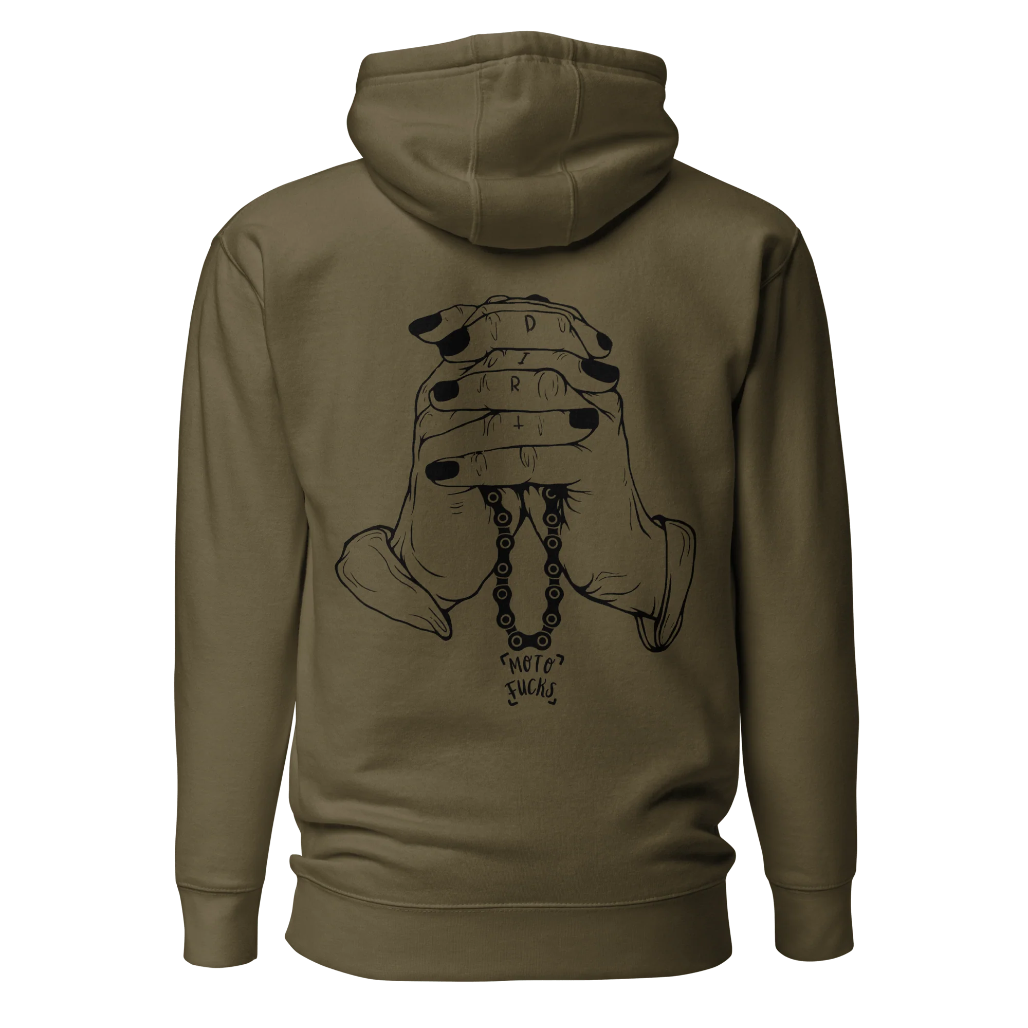 Moto Fucks Hoodie - Worship - Image 3
