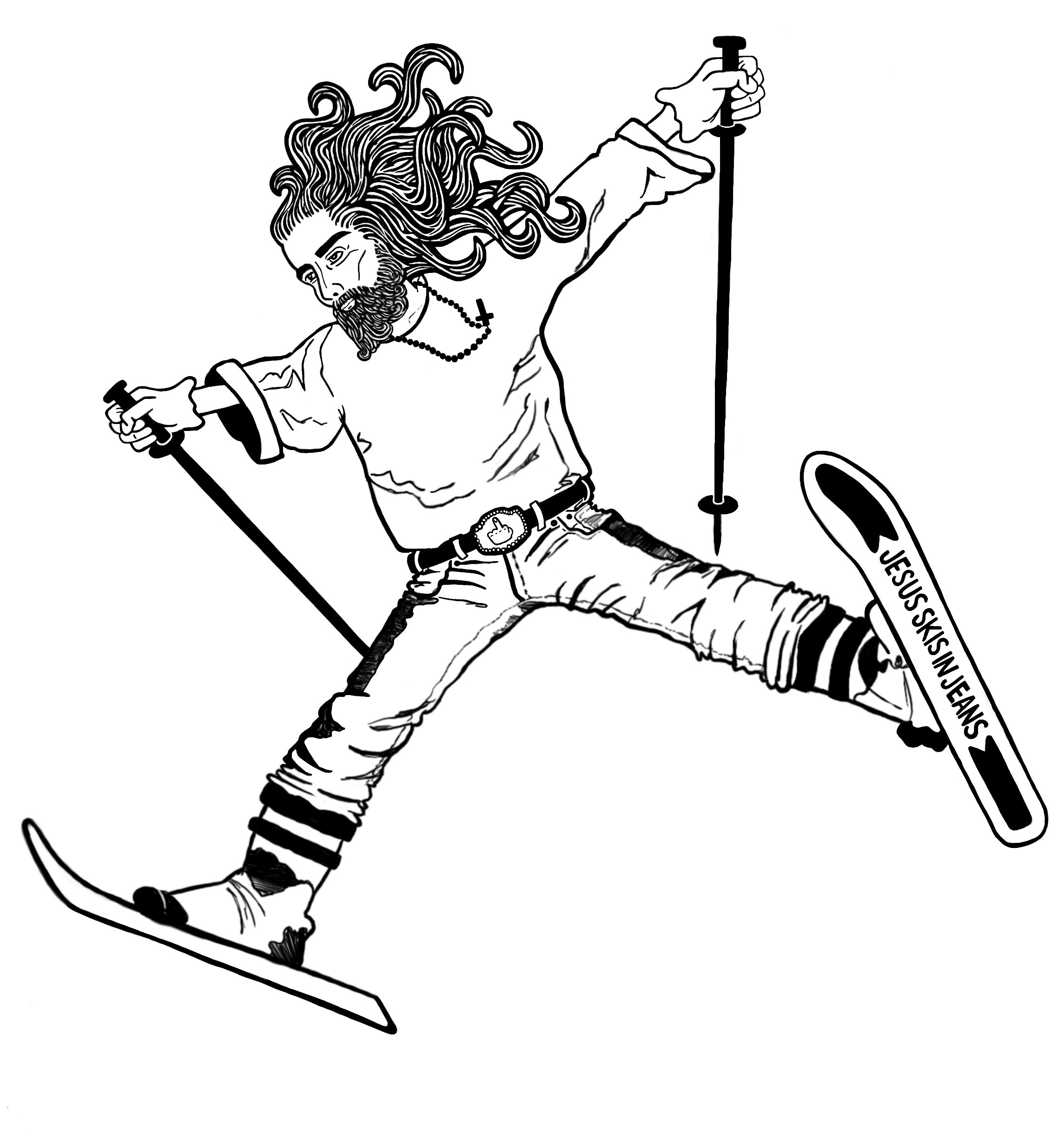 Skiing Fricks Shirt - Image 5