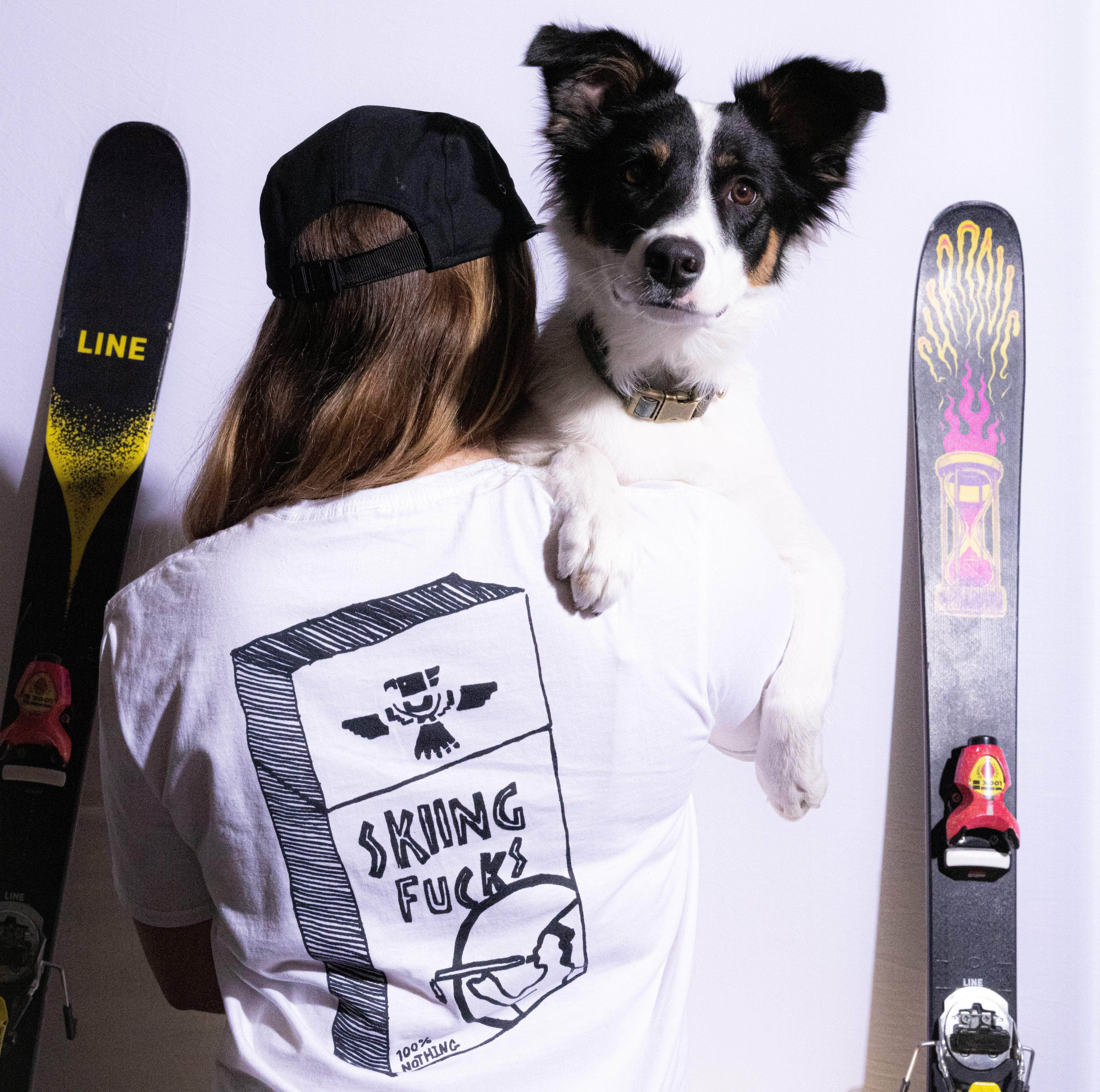 Skiing Fucks Shirt - Image 3