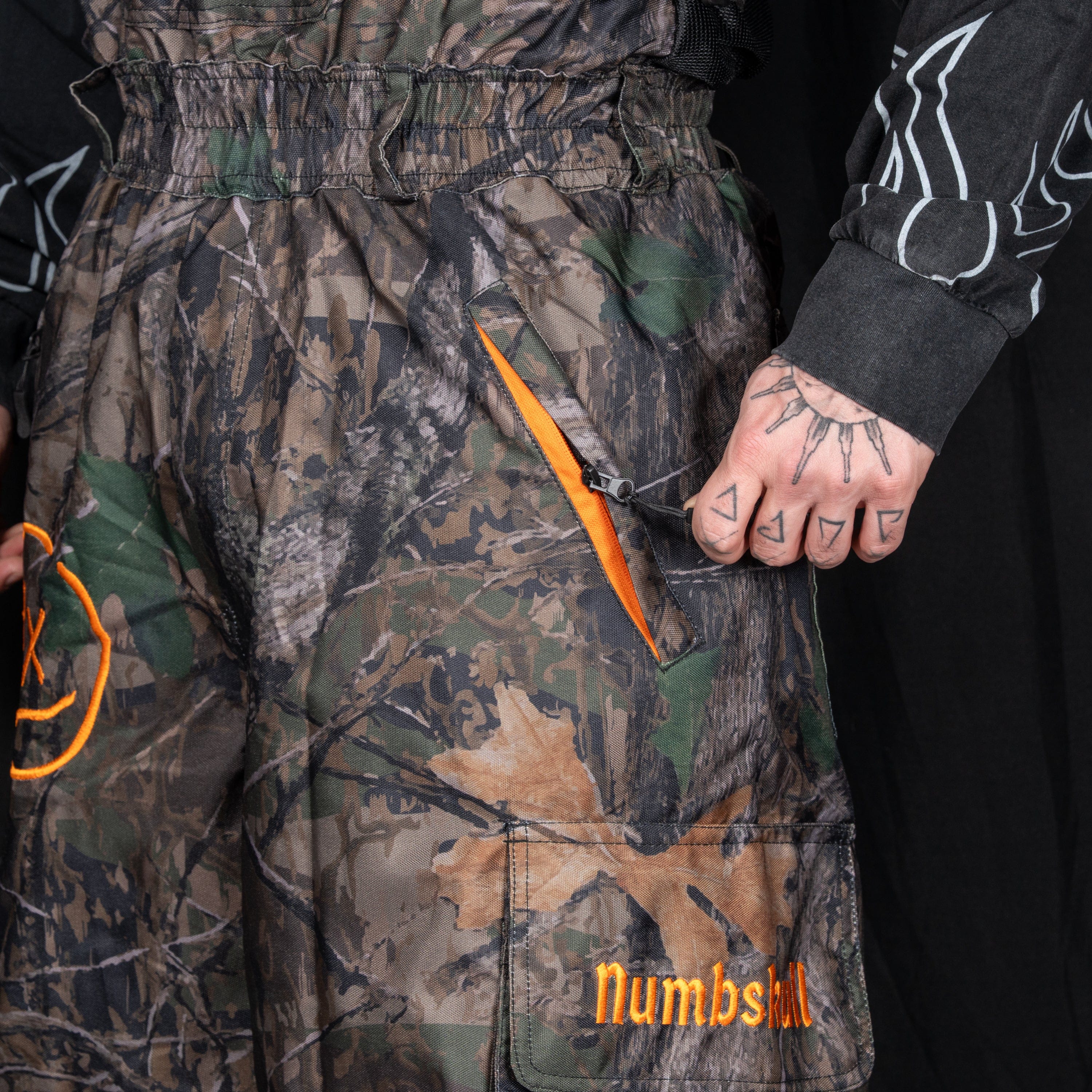 Slacker Baggy Snow Bib: Tree Camo - Image 10